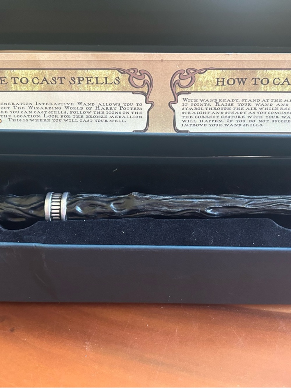 Elm and Phoenix feather Harry Potter Universal integrative wand. - Picture 6 of 7